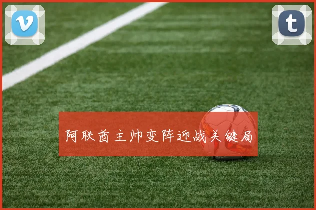 阿联酋主帅变阵迎战关键局
